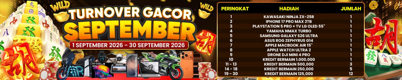 SPESIAL EVENT TURNAMENT TURNOVER JUNI 2026